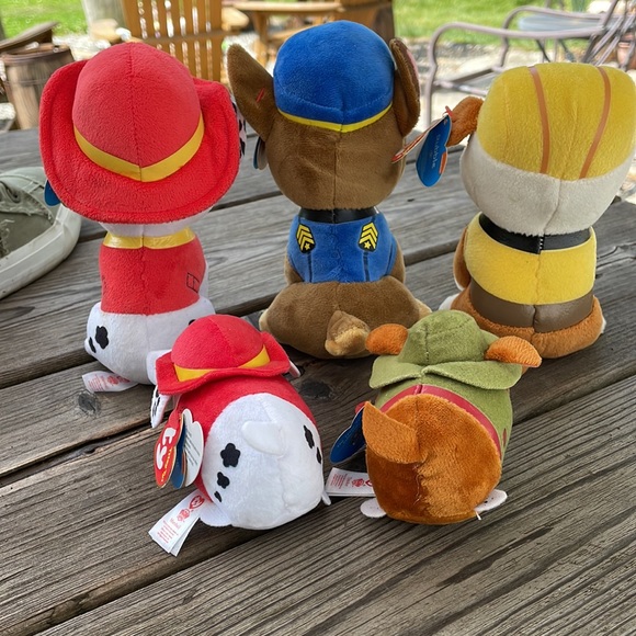 Paw Parol Beanie’s and Teeny’s Set of Five - Picture 4 of 7